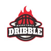 Dribble basketball logo 02