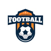 Football Tournament logo template