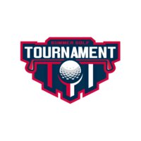 Tournament Summer golf logo template