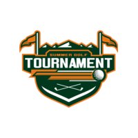 Tournament Summer golf logo template	02