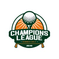 Champions League Summer Golf logo template