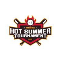 Hot Summer Tournament Baseball logo 01