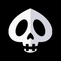 Elements Skulls logo template 16