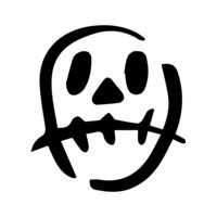 Elements Skulls logo template 29