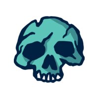 Elements Skulls logo template 129