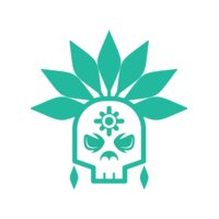 Elements Skulls logo template 157