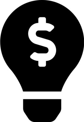 lightbulb dollar