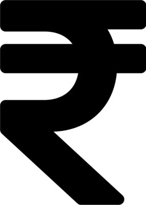 rupee sign