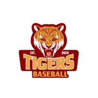Baseball Tigers Logo 01